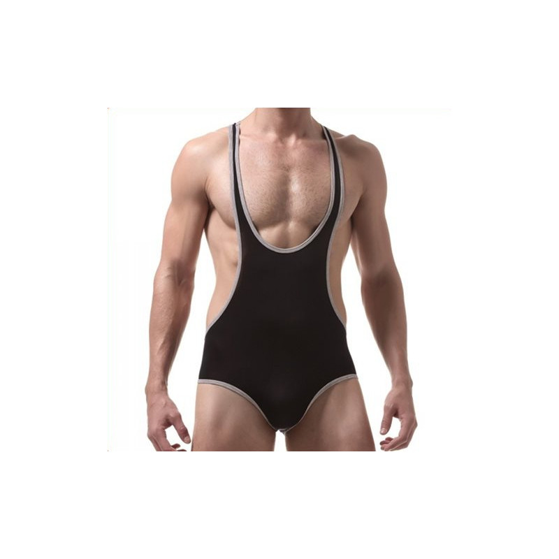 VansKoos Body Singlet Fin Noir-Blanc